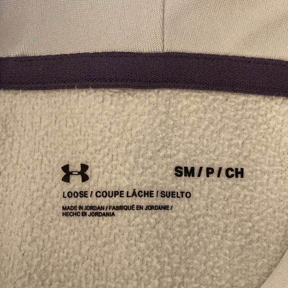 Under Armour Cotton Fleece Sport Style Logo Hoodie. Men’s Size Small. - Picture 7 of 7